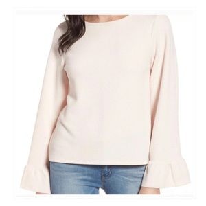 HALOGEN Bell Sleeve Top